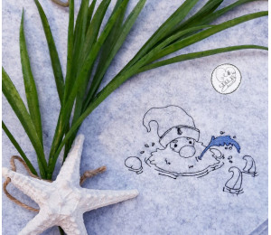 Stickdatei - Seebär Gnom 2